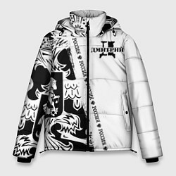 Куртка зимняя мужская Дмитрий, цвет: 3D-черный
