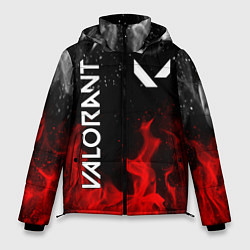 Куртка зимняя мужская VALORANT ВАЛОРАНТ, цвет: 3D-черный