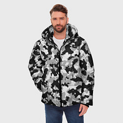 Куртка зимняя мужская Камуфляж ЧБС, цвет: 3D-красный — фото 2