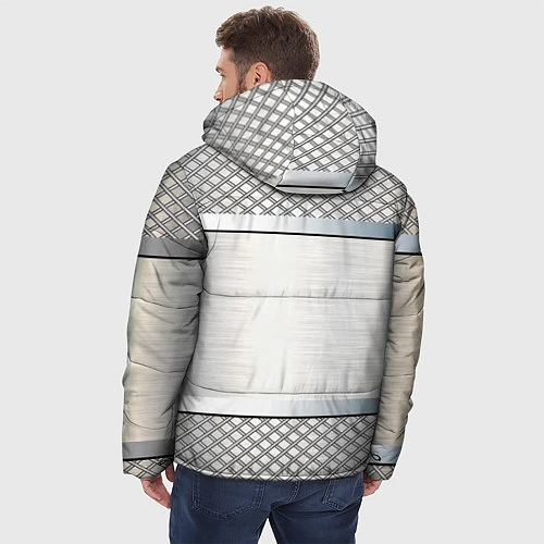 Мужская зимняя куртка CITROEN / 3D-Светло-серый – фото 4