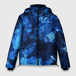 Мужская зимняя куртка Blue Abstraction