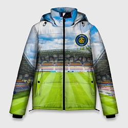 Куртка зимняя мужская FC INTER, цвет: 3D-светло-серый