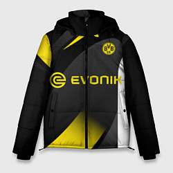 Куртка зимняя мужская BORUSSIA DORTMUND, цвет: 3D-красный