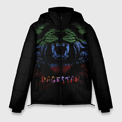 Куртка зимняя мужская Лев Дагестан, цвет: 3D-черный