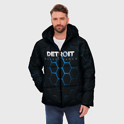 Куртка зимняя мужская DETROIT S, цвет: 3D-черный — фото 2