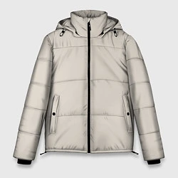 Куртка зимняя мужская Радуга v2 - бежевый, цвет: 3D-черный