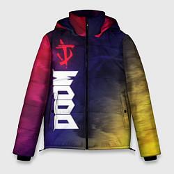 Куртка зимняя мужская DOOM ДУМ, цвет: 3D-черный