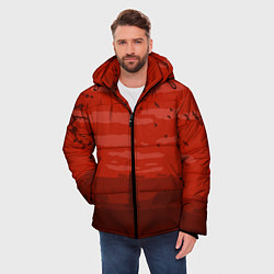 Куртка зимняя мужская Сакура, цвет: 3D-черный — фото 2