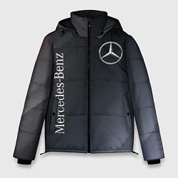 Куртка зимняя мужская MERCEDES МЕРСЕДЕС, цвет: 3D-светло-серый