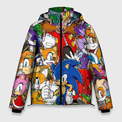 Куртка зимняя мужская Sonic, цвет: 3D-красный
