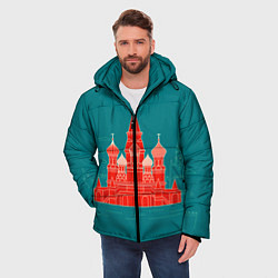Куртка зимняя мужская Москва, цвет: 3D-черный — фото 2