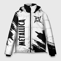 Куртка зимняя мужская METALLICA МЕТАЛЛИКА, цвет: 3D-черный