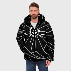 Куртка зимняя мужская ЧЕРНОЕ ЗЕРКАЛО, цвет: 3D-черный — фото 2