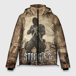 Куртка зимняя мужская Stalker 2, цвет: 3D-красный