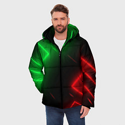 Куртка зимняя мужская Geometry Z, цвет: 3D-черный — фото 2