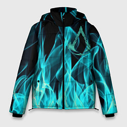 Куртка зимняя мужская ASSASSINS CREED VALHALLA, цвет: 3D-черный