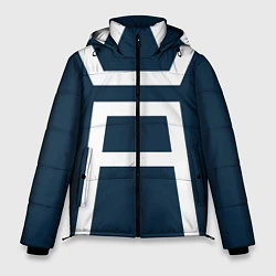 Куртка зимняя мужская Моя геройская академия, цвет: 3D-светло-серый