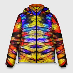 Куртка зимняя мужская Батик Краски, цвет: 3D-черный