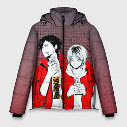 Куртка зимняя мужская Haikyu!!!, цвет: 3D-черный