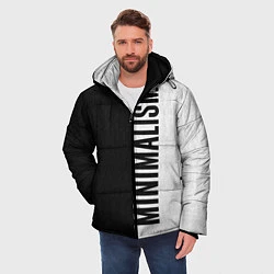 Куртка зимняя мужская MINIMALISM, цвет: 3D-черный — фото 2