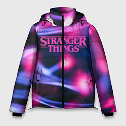 Куртка зимняя мужская STRANGER THINGS S, цвет: 3D-черный