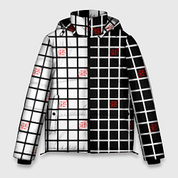 Куртка зимняя мужская Разносторонняя сетка Fumrre, цвет: 3D-черный