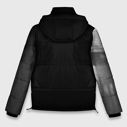 Мужская зимняя куртка Ведьмак 2 / 3D-Светло-серый – фото 2