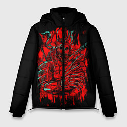 Куртка зимняя мужская Death Samurai, цвет: 3D-черный