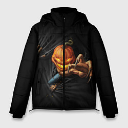 Куртка зимняя мужская Jack Skellington, цвет: 3D-черный