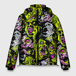 Куртка зимняя мужская ЗОМБИ, цвет: 3D-черный
