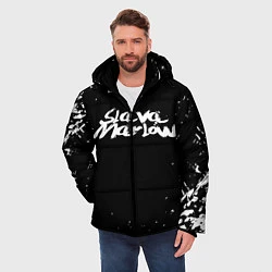 Куртка зимняя мужская Slava marlow, цвет: 3D-черный — фото 2