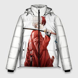 Куртка зимняя мужская Шото Тодороки, цвет: 3D-черный