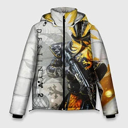Куртка зимняя мужская DESTINY, WARLOCK, цвет: 3D-черный