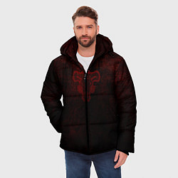 Куртка зимняя мужская Черный клевер, цвет: 3D-светло-серый — фото 2