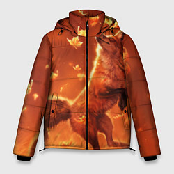 Куртка зимняя мужская Лисенок, цвет: 3D-черный