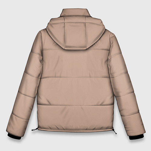 Мужская зимняя куртка Тетрадь смерти / 3D-Светло-серый – фото 2