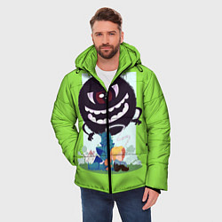 Куртка зимняя мужская Стальной Алхимик, цвет: 3D-черный — фото 2