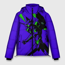 Куртка зимняя мужская Евангилион, цвет: 3D-черный