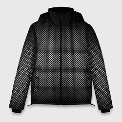 Куртка зимняя мужская Абстракция точки, цвет: 3D-черный