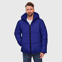 Куртка зимняя мужская Синий, цвет: 3D-черный — фото 2