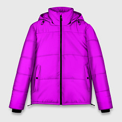 Куртка зимняя мужская Маджента без рисунка, цвет: 3D-черный
