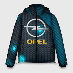Куртка зимняя мужская OPEL ОПЕЛЬ, цвет: 3D-черный