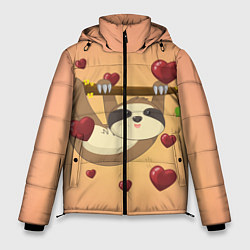Куртка зимняя мужская Ленивец, цвет: 3D-черный