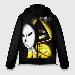 Куртка зимняя мужская Little Nightmares 2 MASK, цвет: 3D-черный