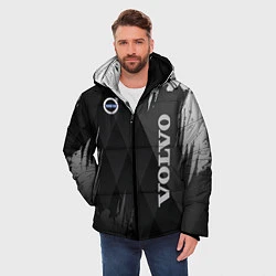 Куртка зимняя мужская Volvo, цвет: 3D-черный — фото 2