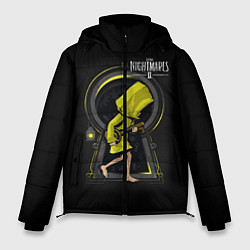 Куртка зимняя мужская Little Nightmares 2 замок, цвет: 3D-черный