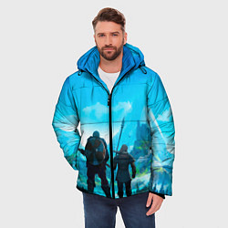 Куртка зимняя мужская Вальгала, цвет: 3D-черный — фото 2