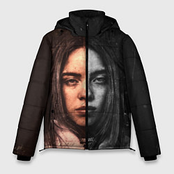 Куртка зимняя мужская Билли Айлиш, цвет: 3D-черный