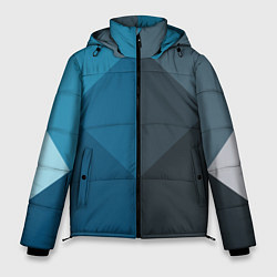 Куртка зимняя мужская Геометрия, цвет: 3D-черный