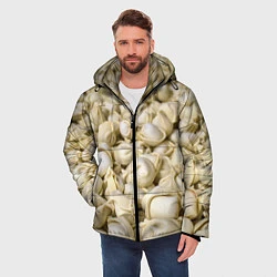 Куртка зимняя мужская Пельмени, цвет: 3D-светло-серый — фото 2